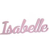 Wooden Name Sign - Coloured Personalised Nursery Decor.